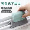 Cepillo de Limpieza para Ranuras de Ventanas y Puertas del Hogar, Herramienta de Limpieza para Ranuras de Ventanas, Herramienta de Limpieza de Ventanas para Limpieza Exterior en Altura