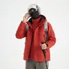 2026 nuevo estilo popular chaqueta polar tres en uno a prueba de viento e impermeable para exteriores para hombres y mujeres, adecuada para otoño e invierno, e ideal para senderismo