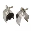 Abrazadera de Tubo Tipo P de Acero Inoxidable Abrazadera Tipo P de Acero Inoxidable 304 Paquete de Abrazaderas para Tubo Tipo P de Acero Inoxidable Abrazadera para Tubo de Acero Tipo C de Acero Inoxidable