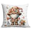 Amazon transfronterizo nuevo funda de almohada elfo jardín de primavera acuarela funda de cojín para sofá de casa al por mayor