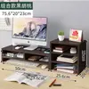 Soporte para Monitor de Computadora Elevador de Escritorio con Cajón para Estación de Trabajo de Oficina