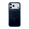 Capa de Celular de Silicone Líquido Magnética de Duas Cores Adequada para iPhone 17 Pro Max, Nova Capa Protetora da Apple