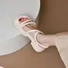 Sandalias de Moda Estilo Hada para Mujer, Verano Versátil Plano Nuevo Modelo 2025, Perfectas con Vestidos, Zapatos Romanos Super Populares con Suelas Gruesas