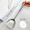 Espátula de acero inoxidable 316, cuchara sopera, espátula de cocina espesa, cuchara de dos piezas para cocinar en casa, espátula de cocina, caja de regalo