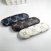 Estojo de Óculos Shuttle de Metal Estampado Pequeno e Fresco Caixa de Armazenamento para Óculos de Sol Anti-Pressão e Anti-Queda Estojo de Óculos Shuttle