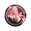 Anime Chainsaw Man Broche Insígnia Pochita 58MM Insígnia de Folha de Flandres