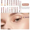 Set de 40 Piezas de Herramientas de Belleza Esponja de Maquillaje Esfera Limpiadora Facial Set de Brochas de Maquillaje Xiyin Te Transfronterizo