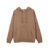 Sudaderas de Marca de Moda para Hombre y Mujer Otoño e Invierno 2026 Nuevas Lisas de Color Sólido Forradas de Polar Gruesas Holgadas con Capucha Set de Sudadera con Capucha en Stock