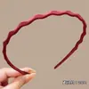 Diadema de corona alta estilo coreano, diadema de borde ancho, diadema para lavarse la cara con dientes, accesorio para el cabello de tela a cuadros de alta gama