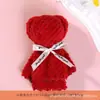 Toalla de oso de terciopelo coral regalo para manos al por mayor tienda de bodas tienda actividades de impulso regalo de inauguración regalo de publicidad de boda