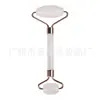 Herramienta Facial Guasha al por Mayor Set de Masajeadores Rodillo de Jade Masajeador Natural de Cristal Rosa con Forma de Corazón