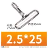 Estoque Disponível Fivela de Gancho de Arame de Metal Ferragens para Bagagem Kit de Ferramentas de Acessórios DIY Gancho Tipo U Fivela de Gancho de Arame de Ferro para Alça de Ombro