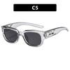 Gafas de sol Kedun Boomerang, Estilo Coreano Elegante, Gafas de sol de Moda, Gafas de sol Versátiles con Protección Solar, Populares en Xiaohongshu