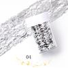 Japonês Internet Popular INS Nail Art Papel Folha de Ouro Sally Mesh Ouro e Prata Folha de Malha Malha de Ouro Desbaste Fototerapia DIY Nail Art Jóias
