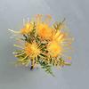 Flor de simulação crisântemo almofada de agulha flor flor decorativa de plástico flor falsa fresca moda europeia simples itens de presente para sala de estar espaço comércio exterior