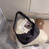 Bolsa dumpling de tela Oxford japonesa y coreana de gran capacidad, bolso bandolera para mujer, nuevo otoño e invierno 2022, bolso de hombro casual versátil