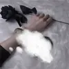 Juguetes Sexuales Sexy para Adultos Vibrador Pequeño Accesorios de Encaje Pezoneras Pasties Cama Coqueteo Antifaz Juguetes Raqueta de Plumas Colección
