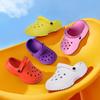 Zapatos con agujero pequeño adornos colgantes para zapatos ropa zapatos bolsa juguete para mascotas zapatos bb accesorios de dibujos animados zapatos mini lindos diy