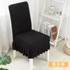 Fábrica de Origen Falda Corta de Polar Funda para Silla Funda para Silla Textil para el Hogar Elástica Antideslizante Funda para Silla
