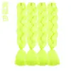 Peluca trenza sucia Hip Hop Color Africano Cabello trenzado alta temperatura peluca trenza sucia chica anime banda para el pelo degradado Cabello Seda
