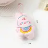 Porta-moedas Capivara Personalizado Desenho Animado Fofo Bolsa de Armazenamento Infantil Bolsa Pequena de Pelúcia Mini Carteira Atacado