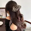 Elegante pinza para el pelo con lazo en la nuca, pequeña pinza tipo banana de malla de encaje estilo Chanel, pinza negra para peinado semi-recogido para mujer