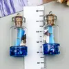 Gelo Resina Realista 3D Concha Garrafa dos Desejos DIY Colar Brinco Pingente Chaveiro Ornamento Acessórios