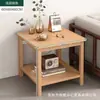 Mesa Auxiliar para Sofá para Uso Doméstico, Mesa Cuadrada Minimalista Moderna, Gabinete Lateral, Mesa Cuadrada para Sala de Estar, Mesa Sencilla para Balcón, Mesa de Café Pequeña