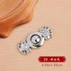 Metal Fivela Estilo Chinês Novo Casaco Suéter Roupas Hanfu Infantil Botões Decorativos