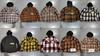 Camisa Xadrez Outono e Inverno Masculina Meia-idade e Idosos Forrada com Veludo de Cordeiro Camisa Quente Europeia e Americana Japonesa e Coreana Jaqueta de Veludo para Uso Externo