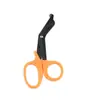 Tijeras de Vendaje de Acero Inoxidable, Tijeras de Lona para el Hogar, Tijeras de Gasa Médica, Tijeras de Codo para Gasa de Botiquín de Primeros Auxilios para Parche Muscular para Exteriores