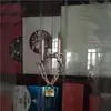 Candado de cadena, candado de cadena de hierro, candado para motocicleta y bicicleta, candado antirrobo, candado para puerta de casa, candado para puerta de vidrio, candado de cadena para puerta doble