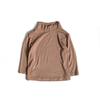 Otoño e Invierno Nuevo Algodón Minkymom Cuello Alto Pequeño Modal Color Sólido Ropa Interior Base Padre-Hijo para Niños y Niñas