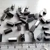 Fábrica em estoque fornece clip de corda de 4MM de espessura fivela preta conector de corda fivela de clipe de ferro cabeça de corda fivela de cavalo preta