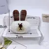 Nuevo Dibujo Animado Estilo Coreano Versátil Lindo Peluche Postre Conejo Ropa Accesorios para el Cabello Bolso Zapatos Accesorios Accesorios