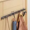 Gancho para Colgar en la Puerta, Gancho para Ropa sin Taladro, Perchero de Pared, Colgador de Ropa y Sombreros de Pared, Estilo para Colgar en la Parte Trasera de la Puerta