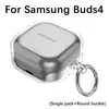 Adecuado para la funda de auriculares New Samsung Buds4, funda protectora Samsung Buds4 Pro, funda transparente Samsung Buds3 Pro