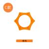 Cubierta Antideslizante para Micrófono Inalámbrico Cubierta de Goma Hexagonal de Cuatro Esquinas para Micrófono de Mano Ktv Anillo Antideslizante Anillo Protector Digital