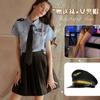 Lencería sexy azafata sexy traje de policía juego de roles seducción uniforme de policía profesional seducción Secretaria actuando