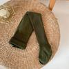 2023 Outono Nova meia-calça bonito cor sólida pit meninas meia-calça de algodão leggings moda coreana