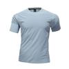 2025 Nueva camiseta de alta calidad de manga corta transpirable para hombre, verano, secado rápido, manga corta, cuello redondo para hombre, holgada, alta elasticidad, secado rápido