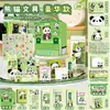 Kapi Conjunto de Papelaria Portátil Presente de Aprendizado Prático para Estudantes Atividade de Unboxing Panda Lembrança