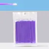 Bastoncillo de Algodón Nano Multifuncional para Modificación de Maquillaje, Eliminación de Delineador, Bastoncillo de Algodón de Punta Fina para Eliminación de Pestañas, Palillo Limpiador para Bordado de Tatuaje de Pestañas
