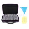 Herramientas para Pintura de Diamantes Modelo Nuevo Amazon Paquete Combinado Multifuncional de 60 Botellas Caja de Almacenamiento Organizador Portátil para Clasificar Diamantes