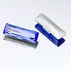 Dongzhou 15*5mm Fundo Pontiagudo Longo Diamante DIY Acessórios para Joias Brilhante Retangular Ângulo Reto Diamante de Vidro Strass Atacado