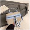 Bolsa Feminina Nova Transfronteiriça 2025 Nova Bolsa de Mão Popular Versátil Moda Ombro Transversal Bolsa Caixa Nicho Feminino