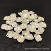 15*17mm imitación concha hojas de árbol Barroco alta calidad efecto luz brillante hoja de col plástico hoja pequeña accesorios de joyería