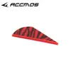 Pluma de flecha arco y flecha DIY patrón de tigre gota de agua 2 pulgadas adhesivo fibra de vidrio carbono aluminio varilla flecha suministros accesorios