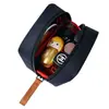 Bolsa de maquiagem envelope vermelho de boca portátil coreana mini bolsa de armazenamento quadrada à prova d'água para pó compacto atacado