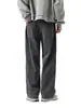 Roupas Masculinas Fengshe / Jeans para Trabalho Masculino Retrô Americano Lavado Solto Perna Larga Casual Perna Reta Calças Longas